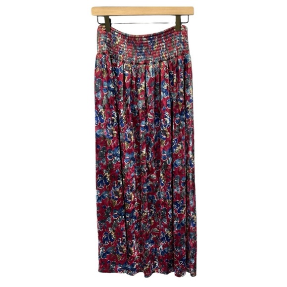 NWT Natural Life Floral Lisa Velvet Maxi Skirt - Sold Out! - Picture 7 of 12